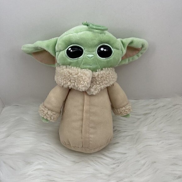 Star Wars The Mandalorian The Child Baby Yoda Plush Toy with Pocket Hanger - Picture 1 of 12